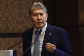 Tổng thống Kyrgyzstan Almazbek Atambayev. (Nguồn: AFP/TTXVN)