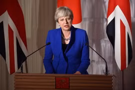 Thủ tướng Anh Theresa May. (Nguồn: AFP/TTXVN)