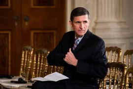 Ông Michael Flynn tại cuộc họp báo ở Washington, DC ngày 10/2. (EPA/TTXVN)