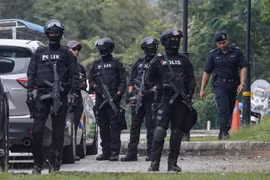 Cảnh sát Malaysia. (Nguồn: EPA/TTXVN)