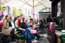 Người dân Thụy Sĩ. (Nguồn: EPA/TTXVN)