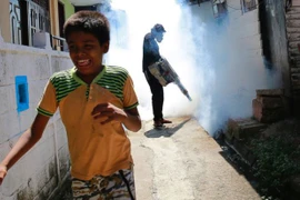 Xịt phòng chống muỗi ở Sri Lanka. (Nguồn: AP)