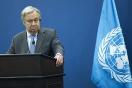 Tổng thư ký Antonio Guterres. (Nguồn: EPA/TTXVN)