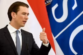 Ngoại trưởng Sebastian Kurz. (Nguồn: politico.eu)