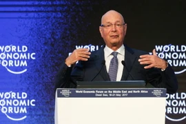 Người sáng lập và Chủ tịch điều hành WEF Klaus Schwab. (Nguồn: AFP/TTXVN)