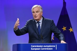 Ông Michel Barnier. (Nguồn: AFP/TTXVN)