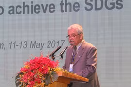 Ông Kamal Malhotra, Điều phối viên thường trú Liên hợp quốc tại Việt Nam. (Ảnh: Thanh Vũ/TTXVN)
