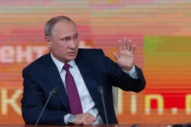  Tổng thống Nga Vladimir Putin. (Nguồn: THX/TTXVN)
