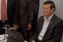 Ông Kem Sokha tại Phnom Penh, Campuchia ngày 5/10/2016. (Nguồn: AFP/TTXVN)