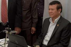 Ông Kem Sokha tại Phnom Penh, Campuchia ngày 5/10/2016. (Nguồn: AFP/TTXVN)