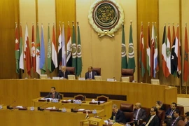 Toàn cảnh cuộc họp Liên đoàn Arab tại Cairo, Ai Cập ngày 19/11. (Nguồn: THX/TTXVN)