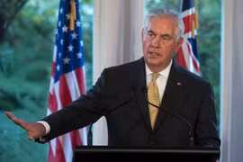 Ngoại trưởng Rex Tillerson. (Nguồn: AFP/TTXVN)