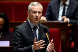  Bộ trưởng Kinh tế Pháp Bruno Le Maire. (Nguồn: AFP/TTXVN)