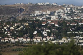 Khu định cư Do Thái Ofra ở bắc Ramallah ngày 27/6. (Nguồn: AFP/TTXVN)