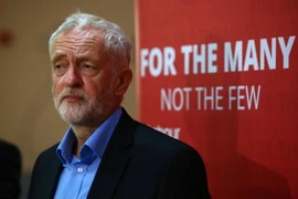 Chủ tịch Công đảng Anh Jeremy Corbyn tại một sự kiện ở London. (Nguồn: AFP/TTXVN)