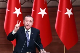 Tổng thống Recep Tayyip Erdogan. (Nguồn: AFP/TTXVN)