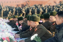 Binh sỹ Triều Tiên. (Nguồn: Kyodo/TTXVN)