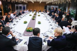 Toàn cảnh phiên làm việc của EU ở Brussels. (Nguồn: AFP/TTXVN)