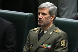 Bộ trưởng Quốc phòng Iran Amir Hatami tại một phiên họp ở Tehran ngày 15/8. (Nguồn: AFP/TTXVN)