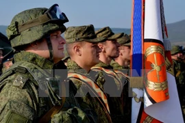 Binh sỹ Nga. (Nguồn: Sputnik/AFP/TTXVN)