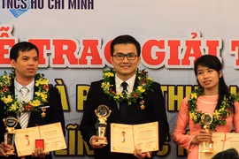Trao giải thưởng khoa học công nghệ thanh niên Quả cầu vàng