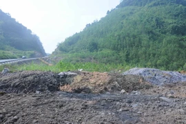 Chất thải bị đổ trộm. (Ảnh minh họa. Nguồn: Hoàng Giang/TTXVN)