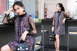 Hoàng Thùy Linh, Kỳ Duyên mix đồ với phụ kiện hàng hiệu
