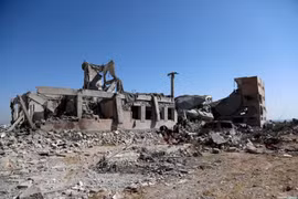 Hiện trường vụ tấn công. (Nguồn: Middle East Monitor)