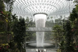 Khu tổ hợp mới ở sân bay Changi. (Nguồn: SCMP)