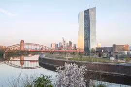 Quang cảnh trụ sở ECB. (Nguồn: europa)