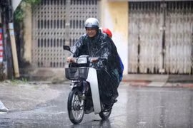 Do ảnh hưởng của không khí lạnh, nhiều nơi ở Bắc Bộ sẽ có mưa. (Ảnh: Minh Sơn/Vietnam+)