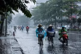 Bắc Bộ có mưa rào và dông rải rác. (Ảnh minh họa: Vietnam+)