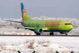 Một máy bay của hãng hàng không “Globus” của Nga. (Nguồn: The Flight Reviews)