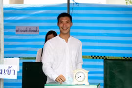 Chủ tịch đảng Tương lai mới (FFP) Thanathorn Juangroongruangkit. (Nguồn: ABC)