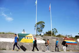 Khu vực biên giới giữa Brazil và Venezuela. (Nguồn: The Hindu)