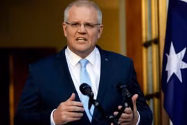 Thủ tướng Australia Scott Morrison. (Nguồn: AFP)