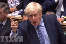 Thủ tướng Anh Boris Johnson. (Ảnh: AFP/TTXVN)
