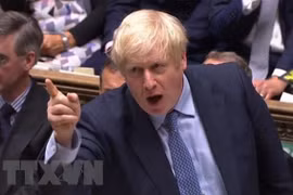 Thủ tướng Anh Boris Johnson. (Ảnh: AFP/TTXVN)