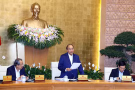 Thủ tướng Nguyễn Xuân Phúc phát biểu. (Nguồn: Thống Nhất/TTXVN)