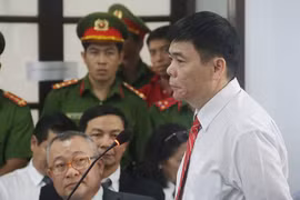 Luật sư Trần Vũ Hải tại phiên tòa. (Ảnh: Plo)