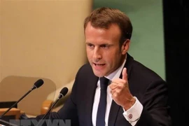 Tổng thống Pháp Emmanuel Macron. (Nguồn: AFP/TTXVN)