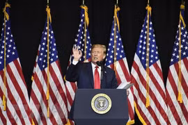 Tổng thống Mỹ Donald Trump. (Ảnh: AFP/TTXVN)