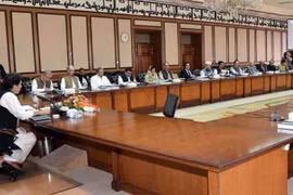 Cuộc họp nội các mới của Pakistan. (Nguồn: www.thenews.com.pk)