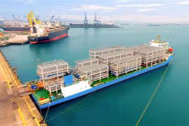 IMF dự báo tăng trưởng kinh tế của Việt Nam sẽ phục hồi vào nửa cuối năm 2023 nhờ xuất khẩu phục hồi và các chính sách trong nước nới lỏng. (Ảnh: TTXVN)