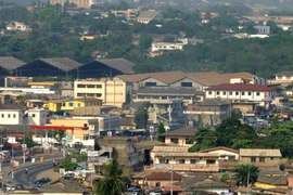 Khu vực trung tâm thành phố Accra (Ghana), tháng 12/2004. (Ảnh minh họa: CTV News)