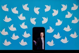 Doanh thu của Twitter đã sụt giảm 40% so với một năm trước. (Ảnh: AFP/TTXVN)