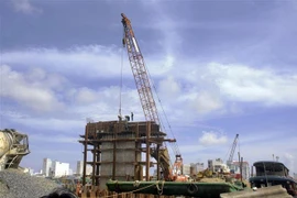 Từ đầu năm đến nay, giải ngân vốn đầu tư công của Cà Mau cao hơn tỷ lệ bình quân của cả nước. (Ảnh: TTXVN phát)