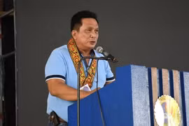 Tỉnh trưởng tỉnh Negros Oriental, ông Roel Degamo, ngày 28/2/2023. (Nguồn: CNA)