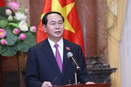 Ông Trần Đại Quang, Ủy viên Bộ Chính trị, Chủ tịch nước Cộng hòa XHCN Việt Nam nhiệm kỳ 2016-2021. (Ảnh: Nhan Sáng/TTXVN)