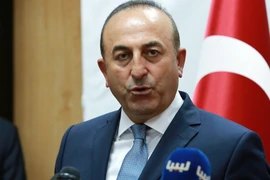 Ngoại trưởng Thổ Nhĩ Kỳ Mevlut Cavusoglu. (Nguồn: THX/TTXVN)